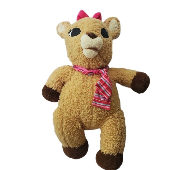 Dan Dee‎ Rudolph The Red Nosed Reindeer Clarice Stuffed Plush Toy Pillow XL 28" - Picture 3 of 7